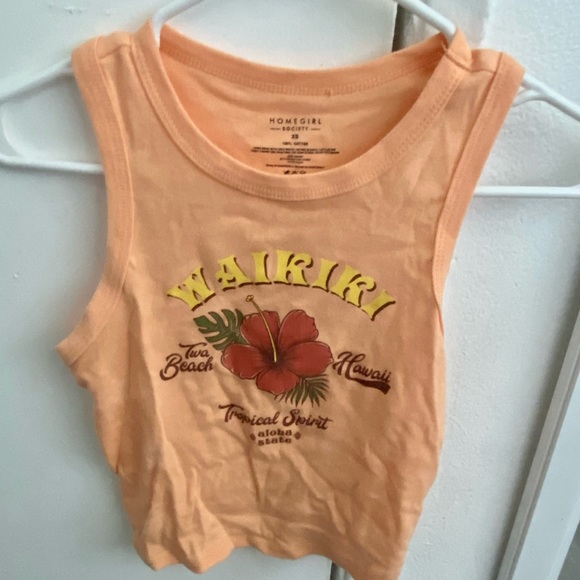 Tops - Hawaii coconut girl tank top extra small